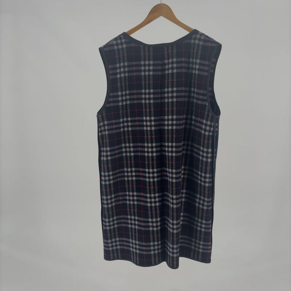 Burberry Trench Navy double breasted EUC Wool Vest - Picture 6 of 6